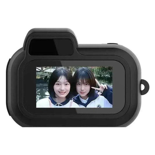 Mini Slr-Shaped 1080P Pocket DV Camera – Portable Body Cam, Action Camera with Display Screen, Loop Recording, & Filters - Mağazam
